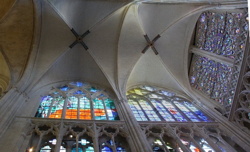vitraux Ouest Cathédrale Saint Gatien de Tours